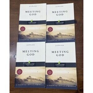 Lot Of 4 Meeting God (Lifeguide Bible Studies) - Paperback By Packer, J. I.